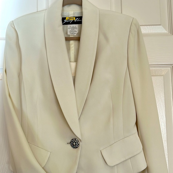 Sunny Choi Silk Trimmed Dress and Jacket. Size 8. Worn once. - Picture 2 of 10